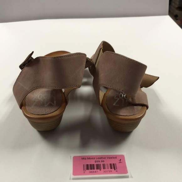 Miz Mooz leather heeled sandals 37 euro =6.5-7 USA - Picture 3 of 6